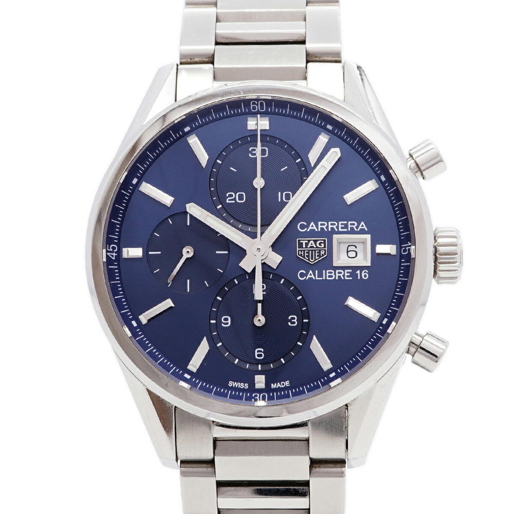 TAG Heuer Carrera Calibre 16 CBK2112 Blue Dial Men's Watch